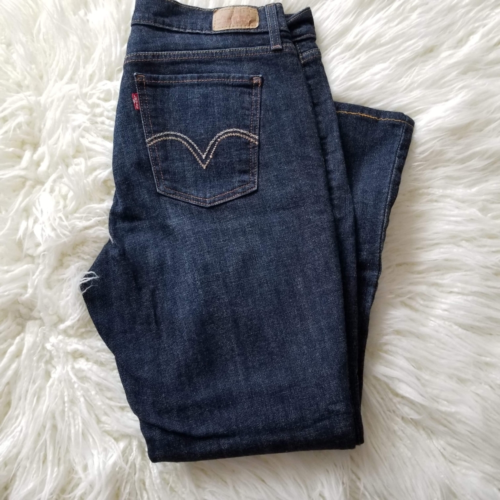 12Short Levi's 515 Boot Cut JeansDark wash